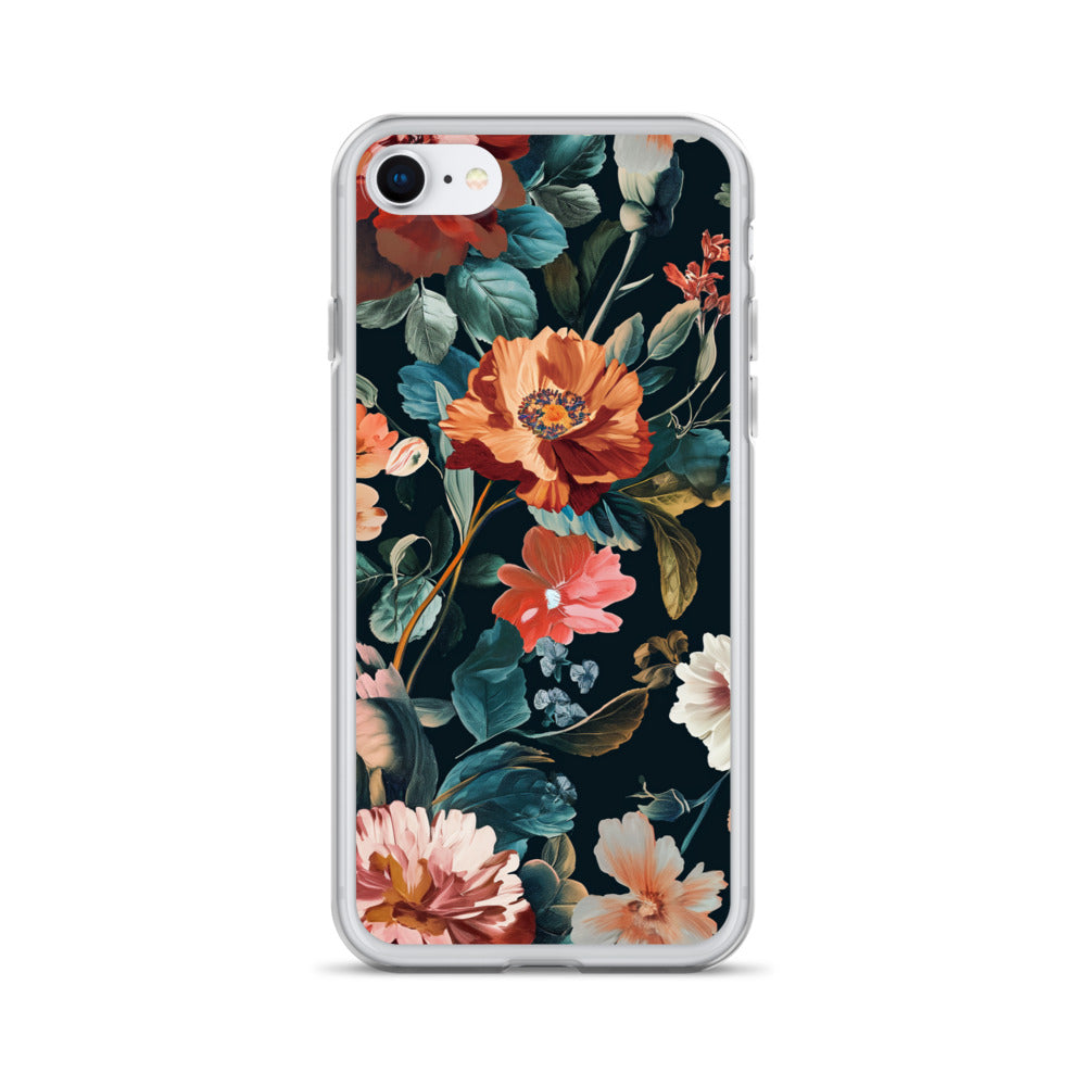 Flower Golden Clear Case for iPhone®