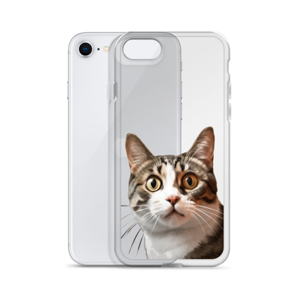 Cat D Clear Case for iPhone