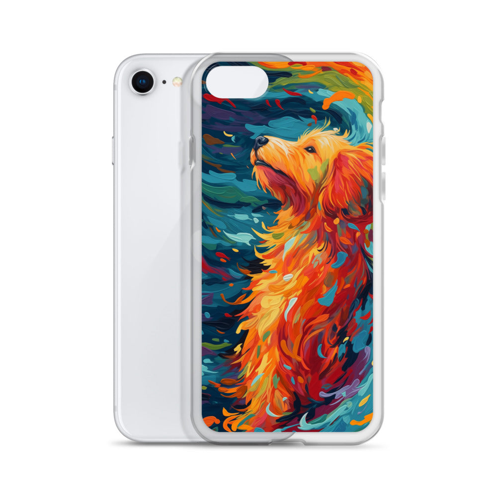Van Gogh dog B Clear Case for iPhone