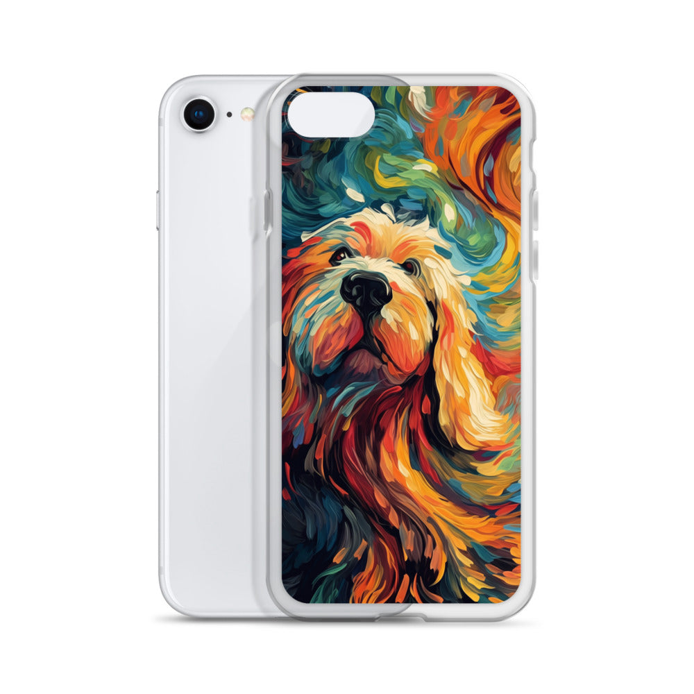 Van Gogh dog D Clear Case for iPhone
