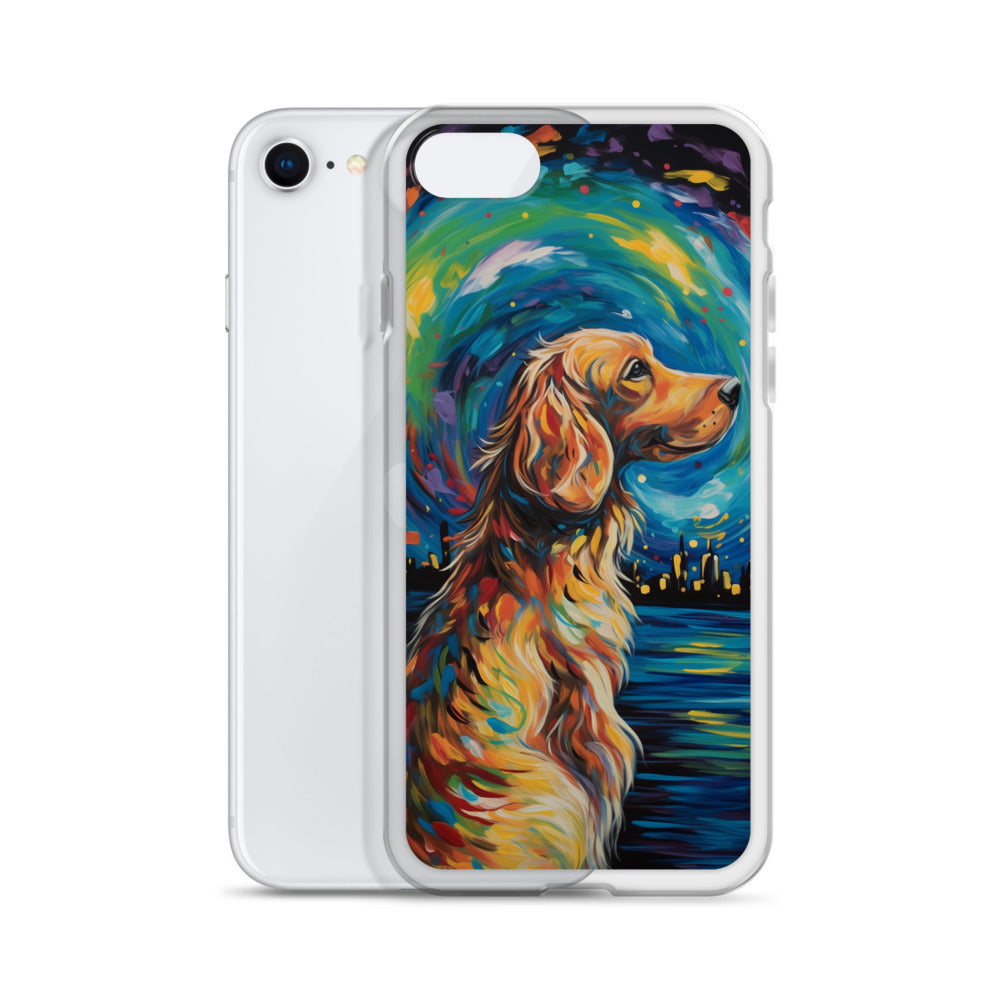 Van Gogh dog F Clear Case for iPhone