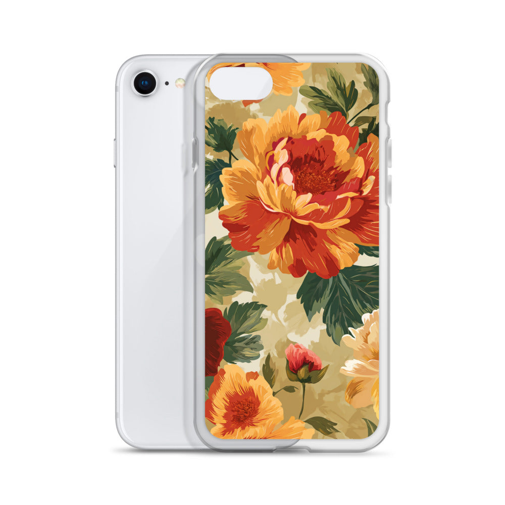 Flower Angel Clear Case for iPhone®