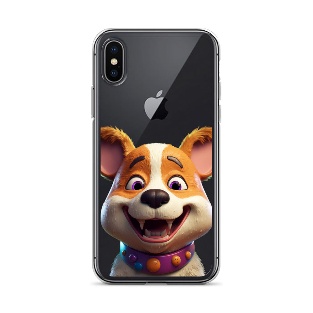 Dog D Clear Case for iPhone®