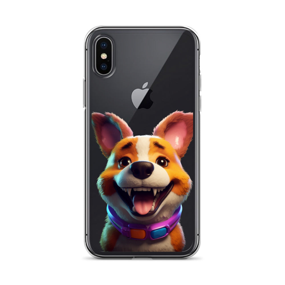 Dog E Clear Case for iPhone®