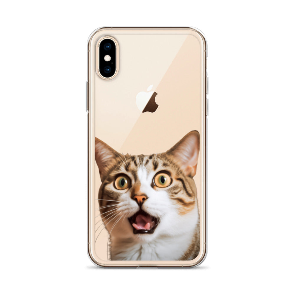 Cat A Clear Case for iPhone