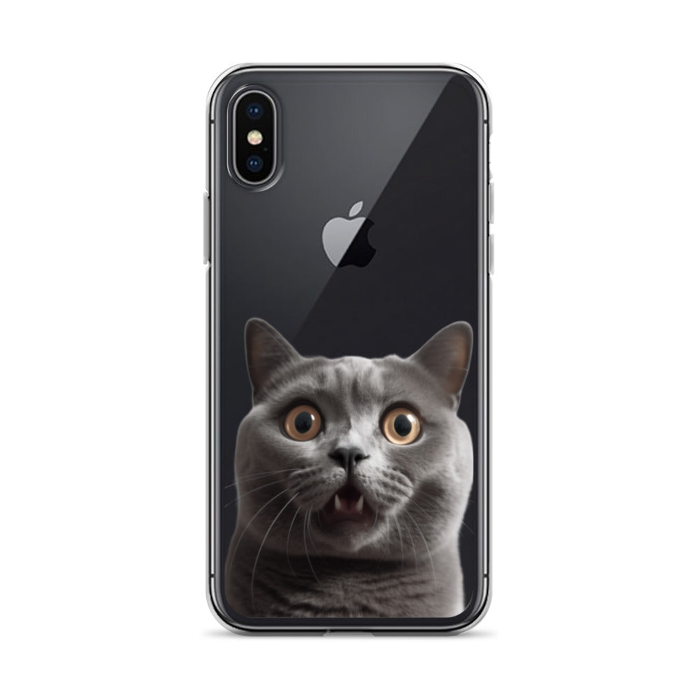 Cat B Clear Case for iPhone