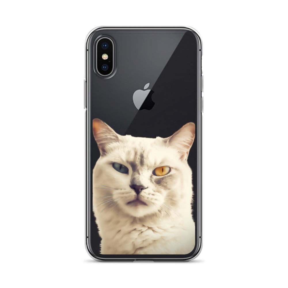 Cat C Clear Case for iPhone