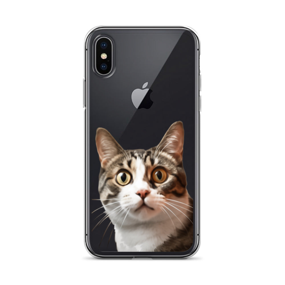 Cat D Clear Case for iPhone