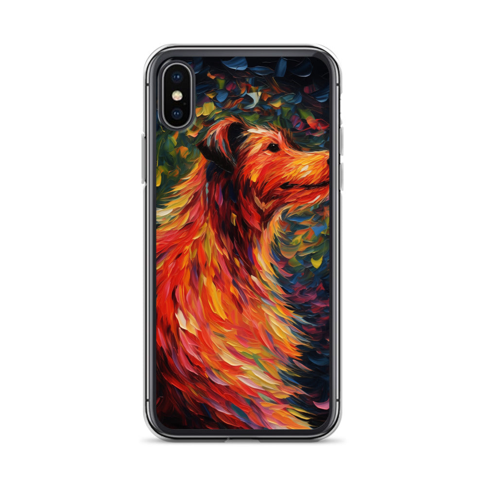 Van Gogh dog C Clear Case for iPhone