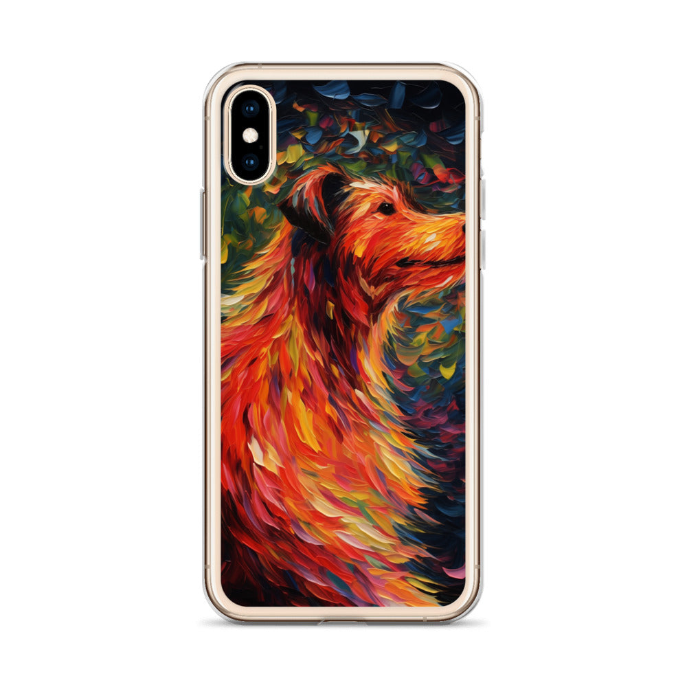 Van Gogh dog C Clear Case for iPhone
