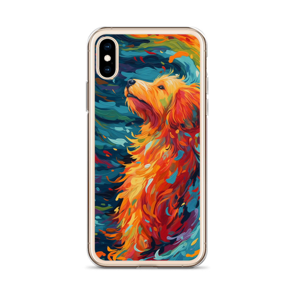 Van Gogh dog B Clear Case for iPhone