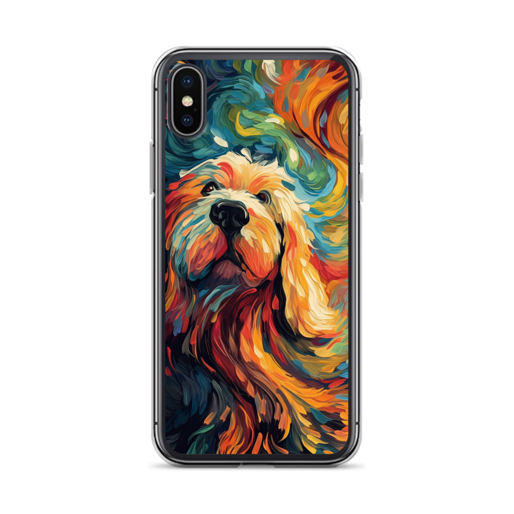 Van Gogh dog D Clear Case for iPhone