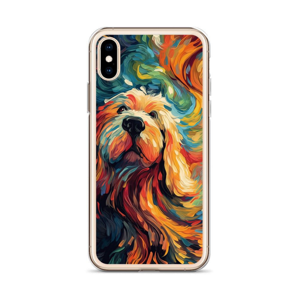 Van Gogh dog D Clear Case for iPhone