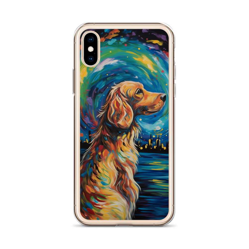 Van Gogh dog F Clear Case for iPhone