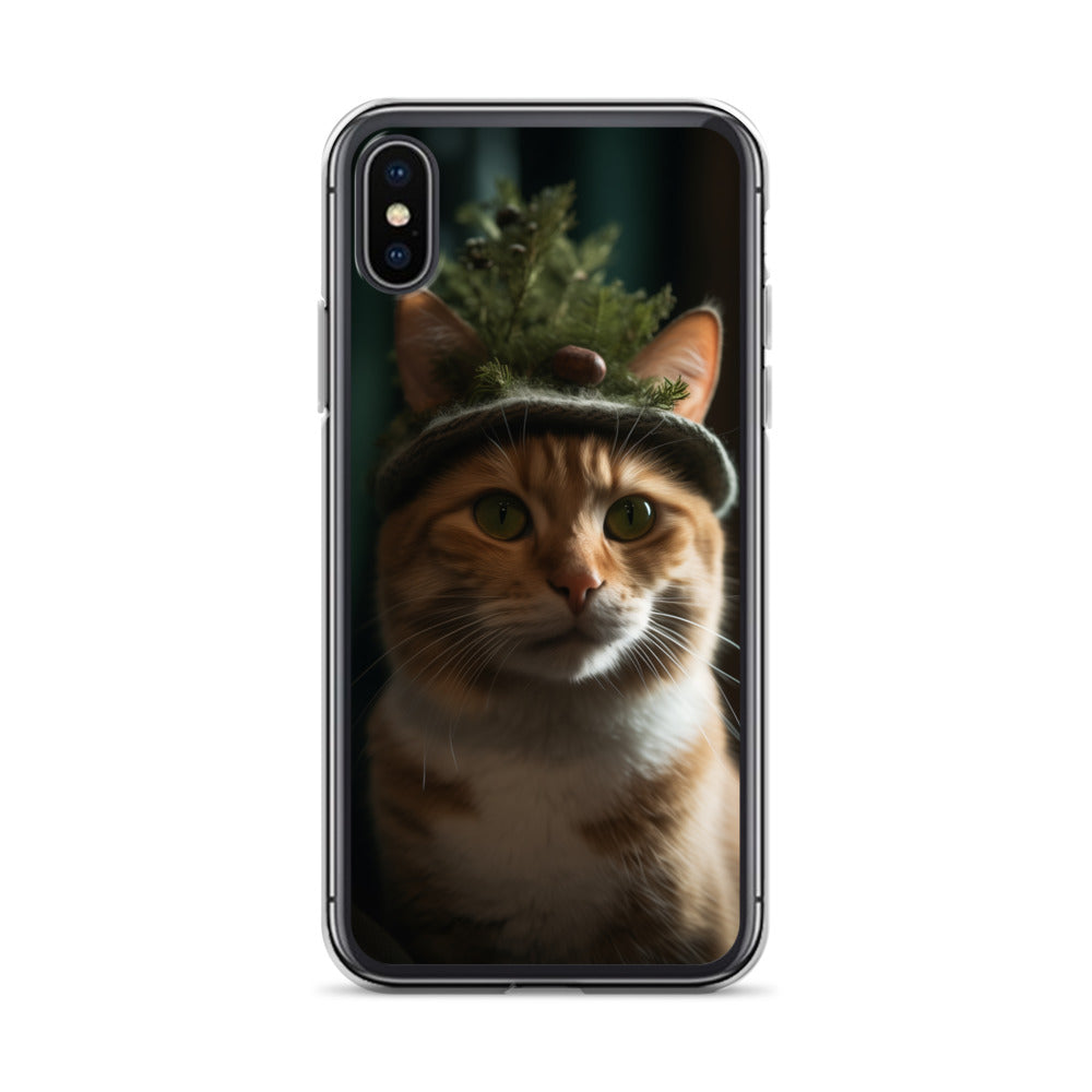 Cat Hat F Clear Case for iPhone®