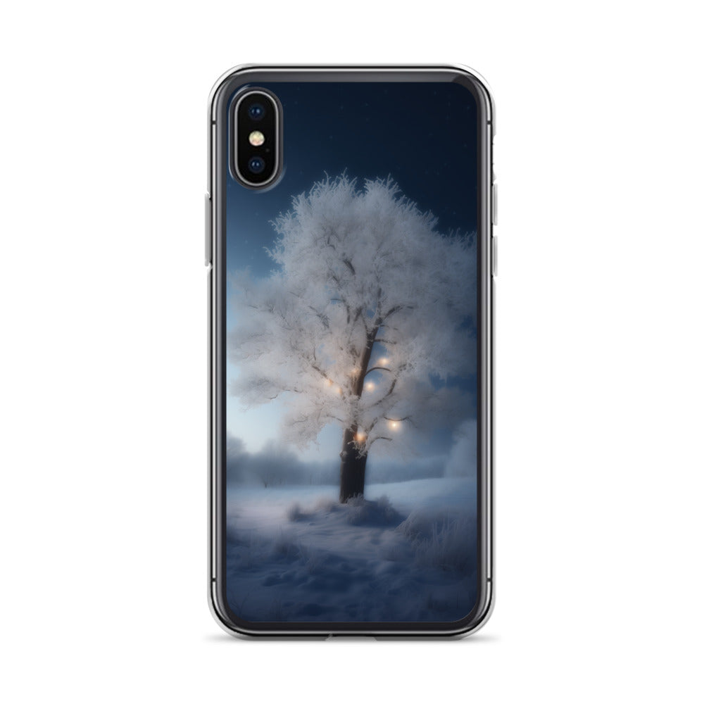 Snow Tree L Clear Case for iPhone®