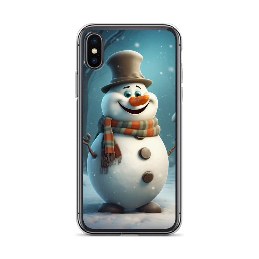 Snowman Finley Clear Case for iPhone®