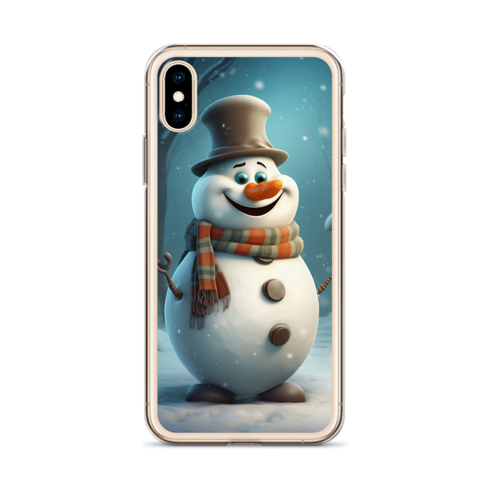 Snowman Finley Clear Case for iPhone®
