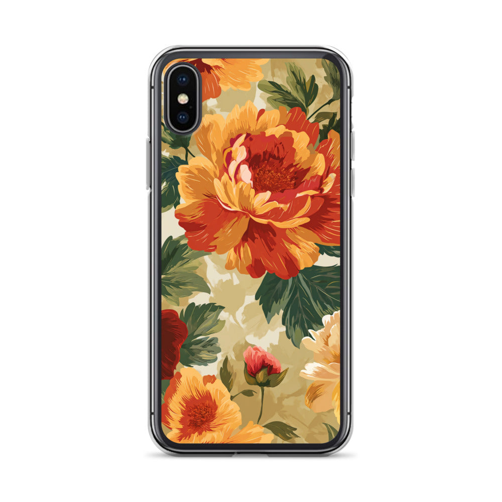 Flower Angel Clear Case for iPhone®