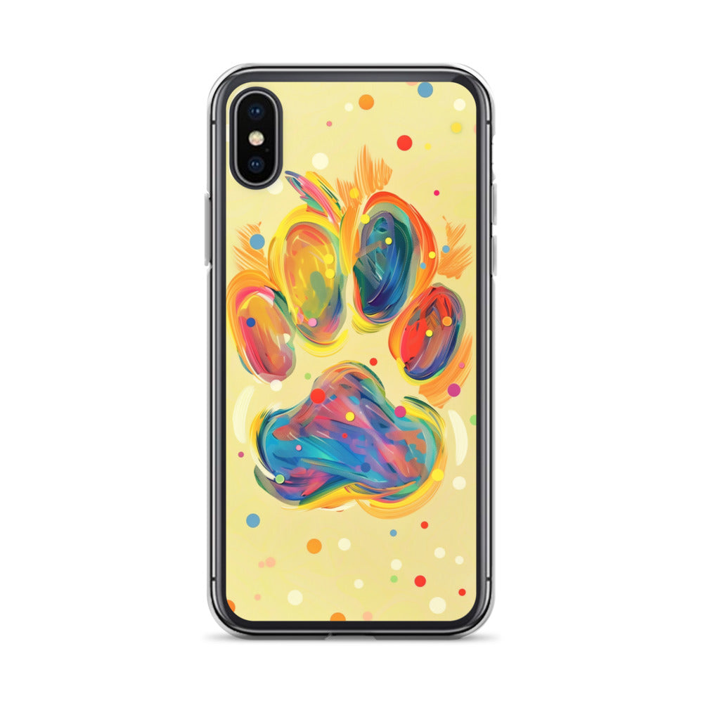 Artistic PawPrints Dreamscape Clear Case for iPhone®