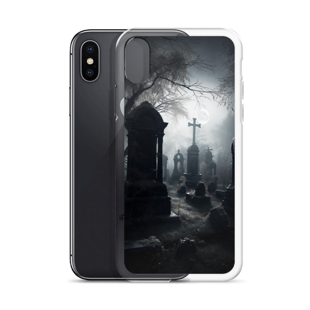 Cemetery B Clear Case for iPhone