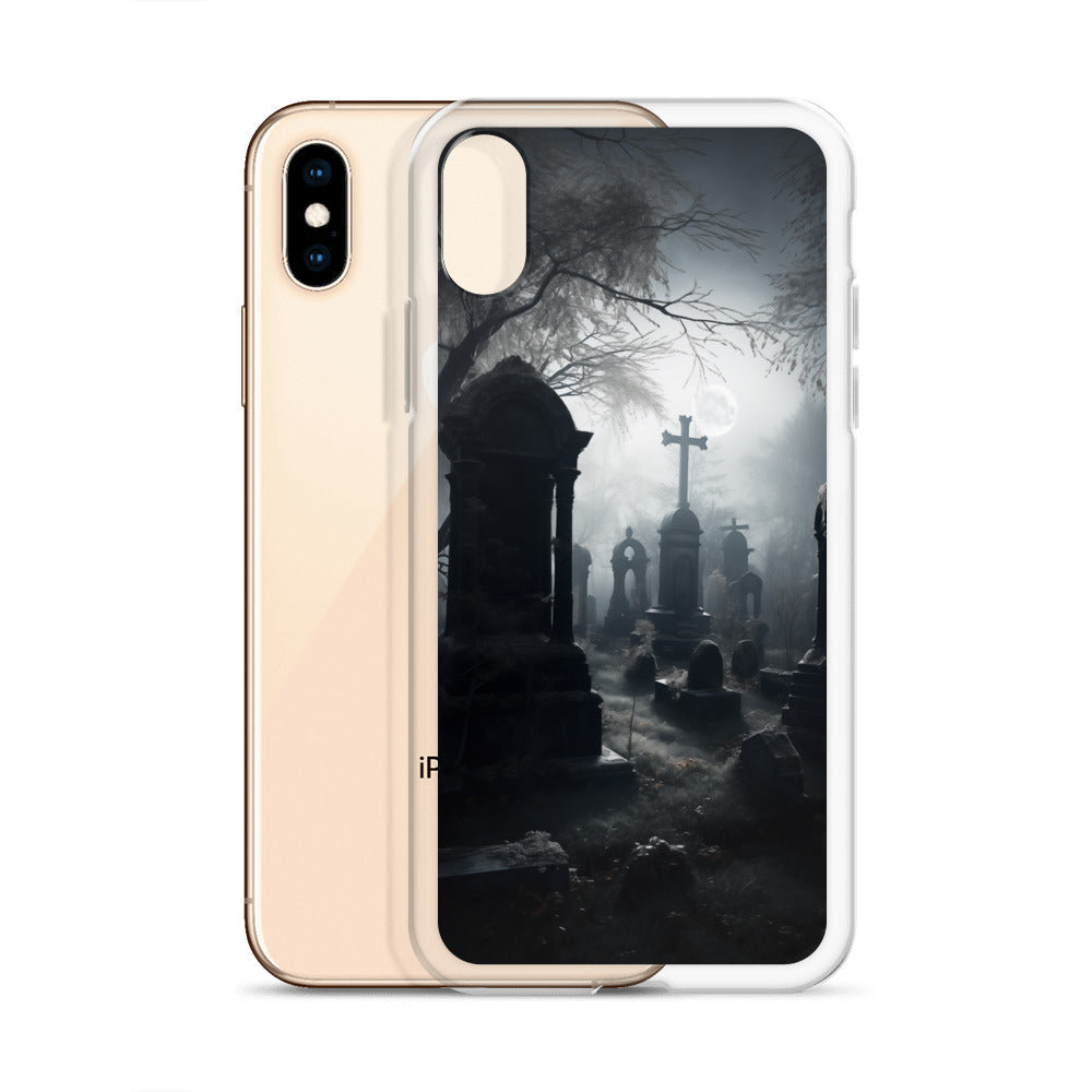 Cemetery B Clear Case for iPhone