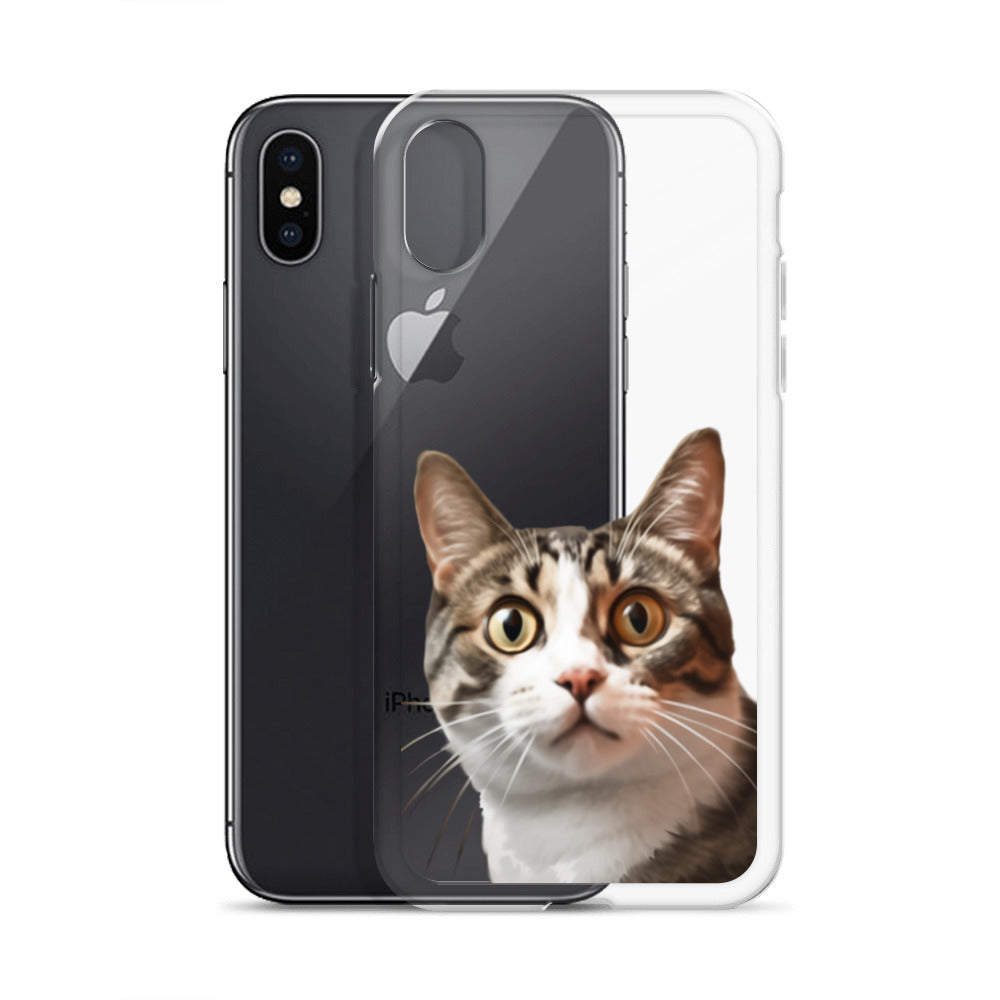 Cat D Clear Case for iPhone