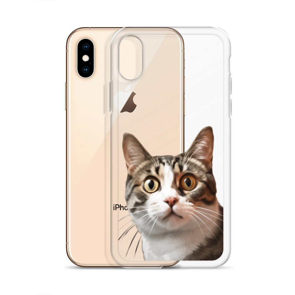 Cat D Clear Case for iPhone