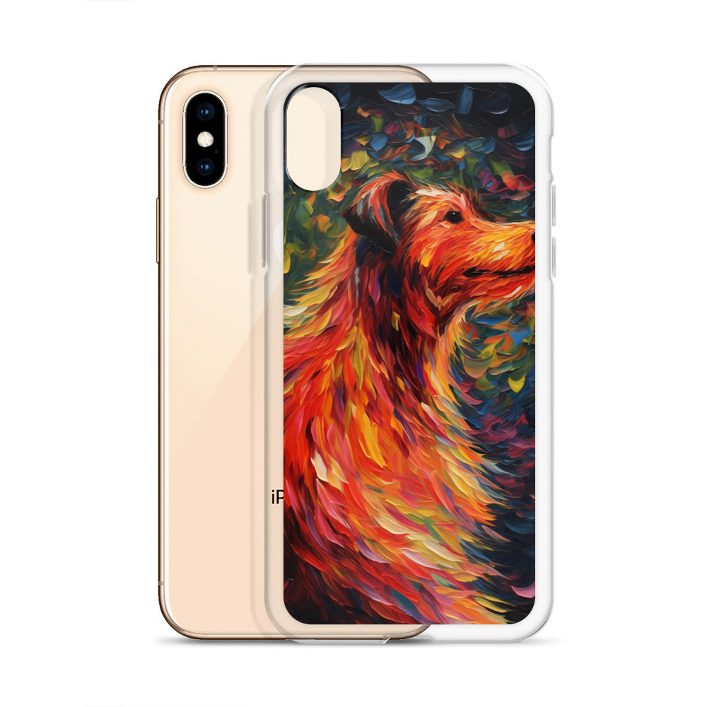 Van Gogh dog C Clear Case for iPhone