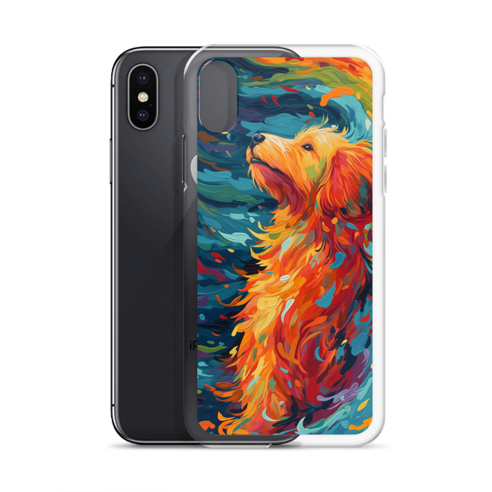 Van Gogh dog B Clear Case for iPhone