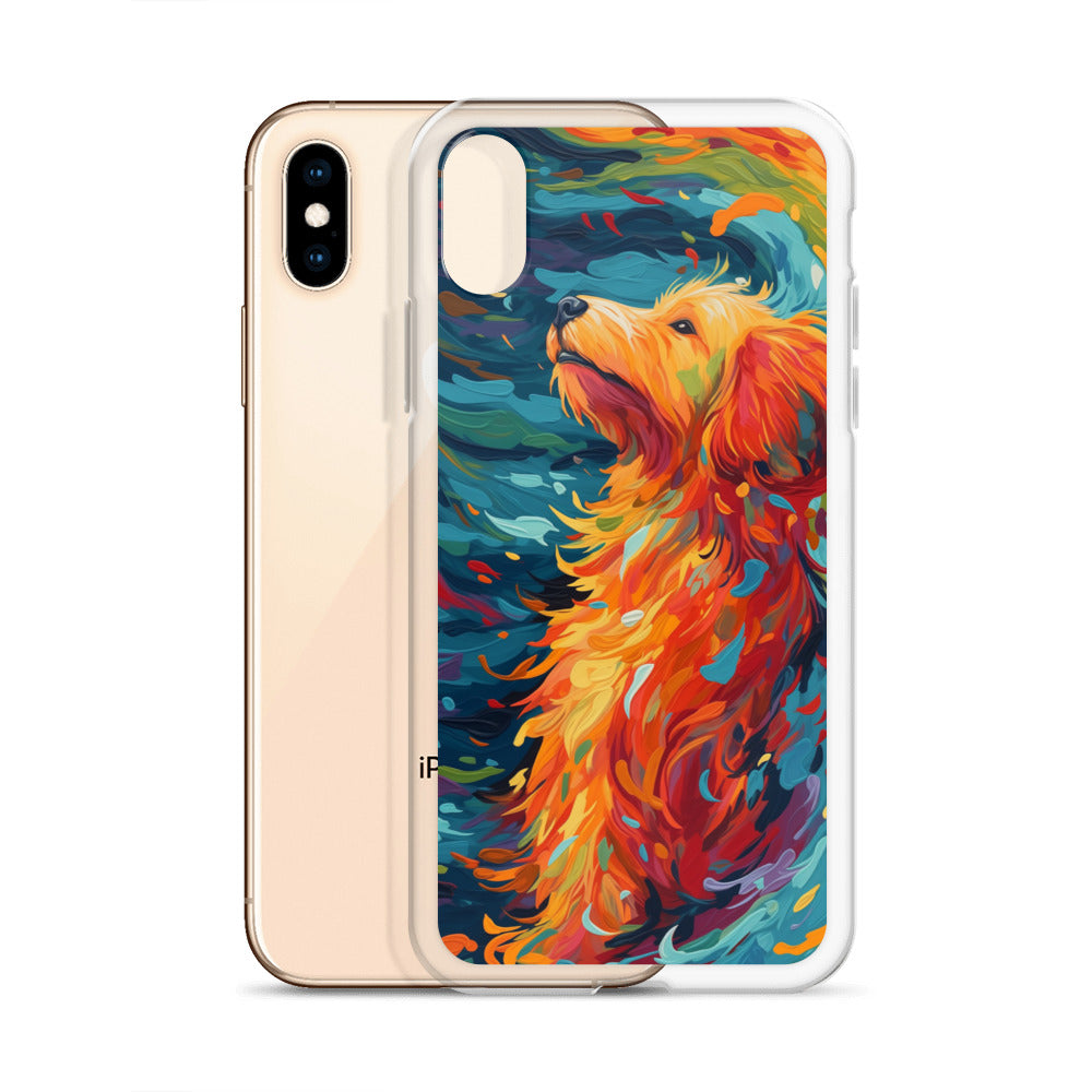 Van Gogh dog B Clear Case for iPhone