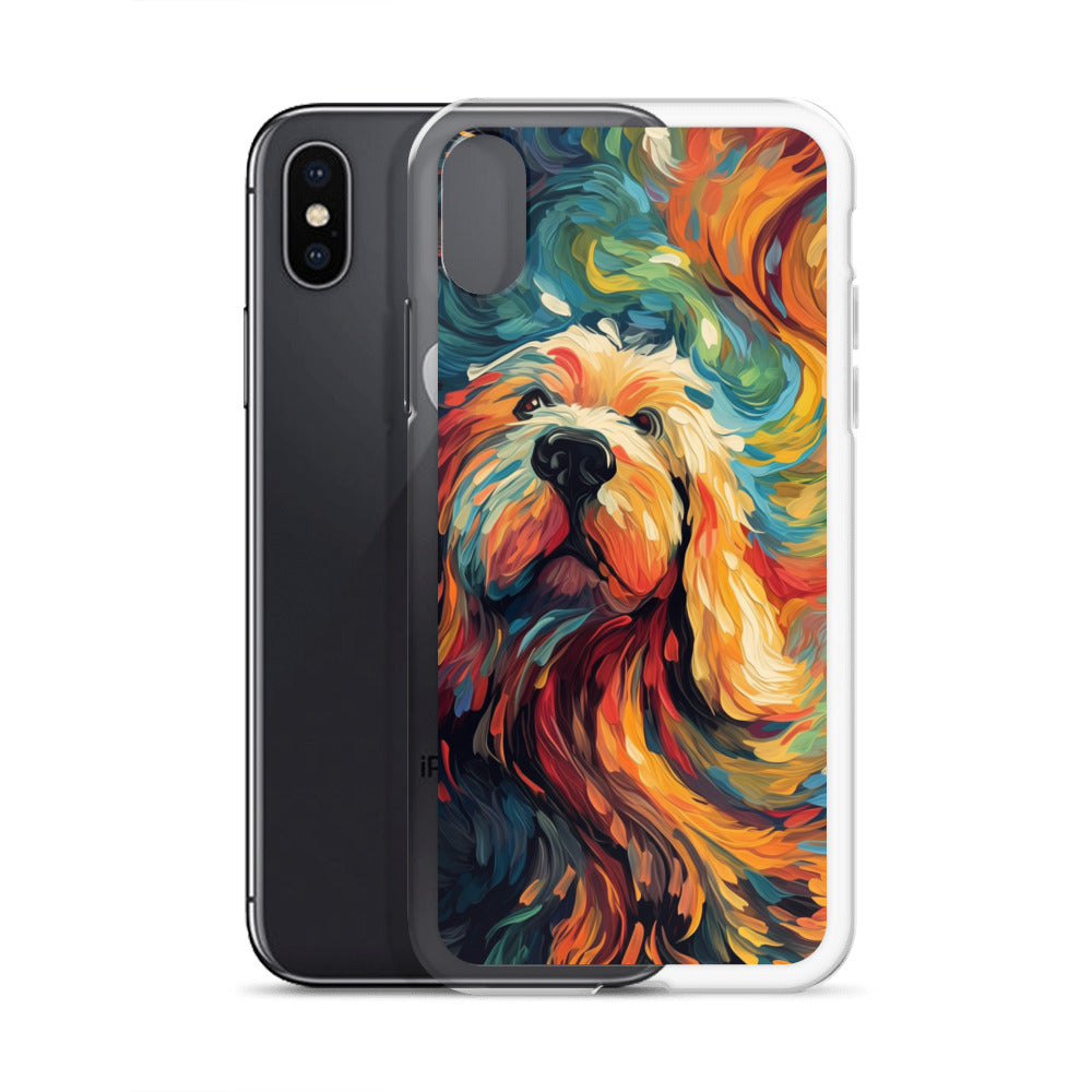 Van Gogh dog D Clear Case for iPhone