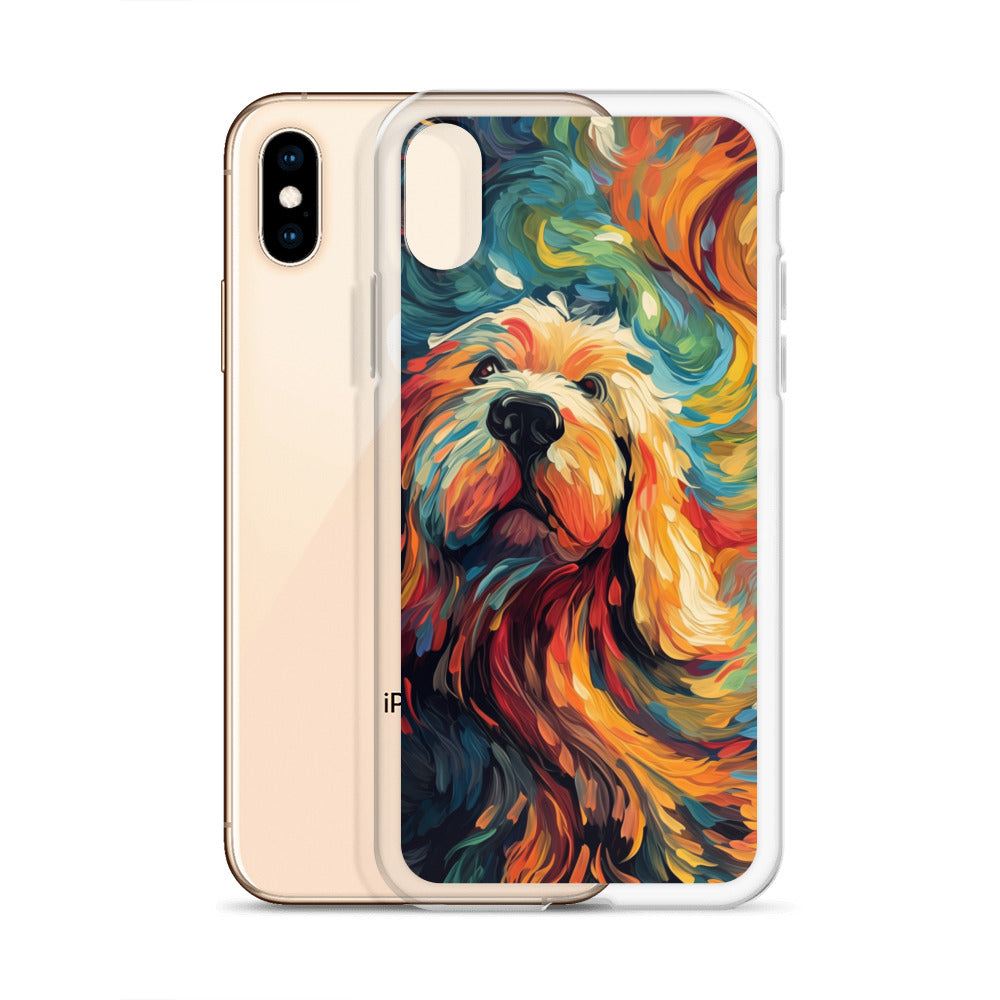 Van Gogh dog D Clear Case for iPhone