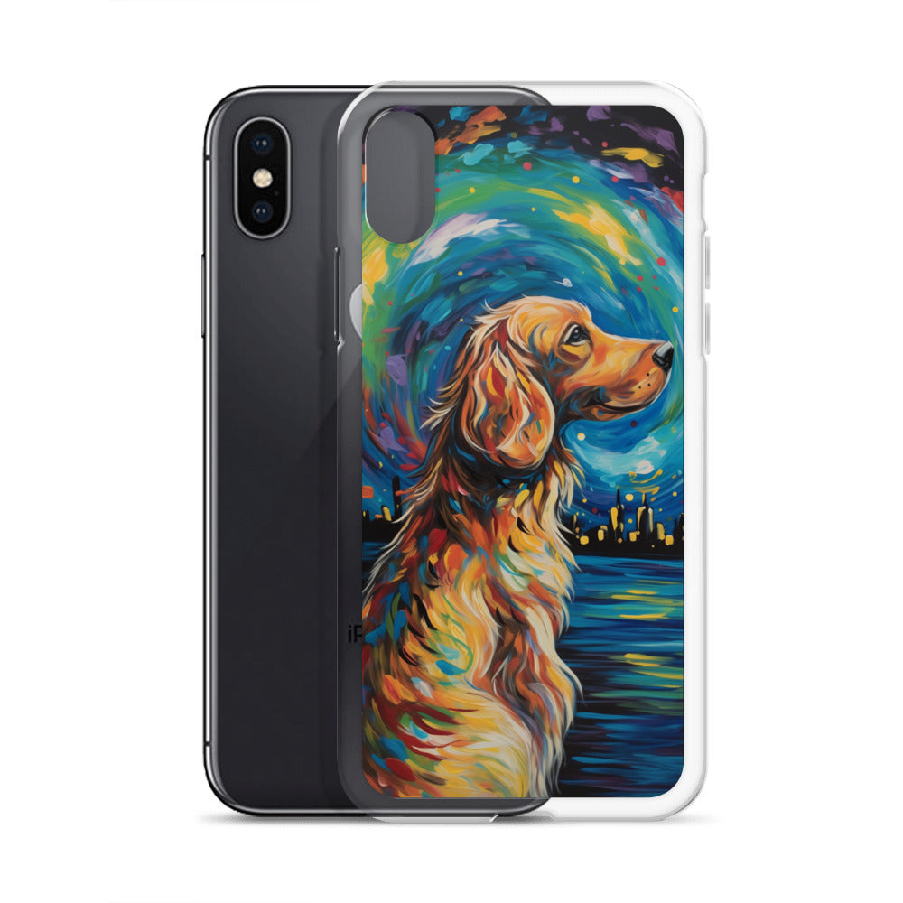 Van Gogh dog F Clear Case for iPhone