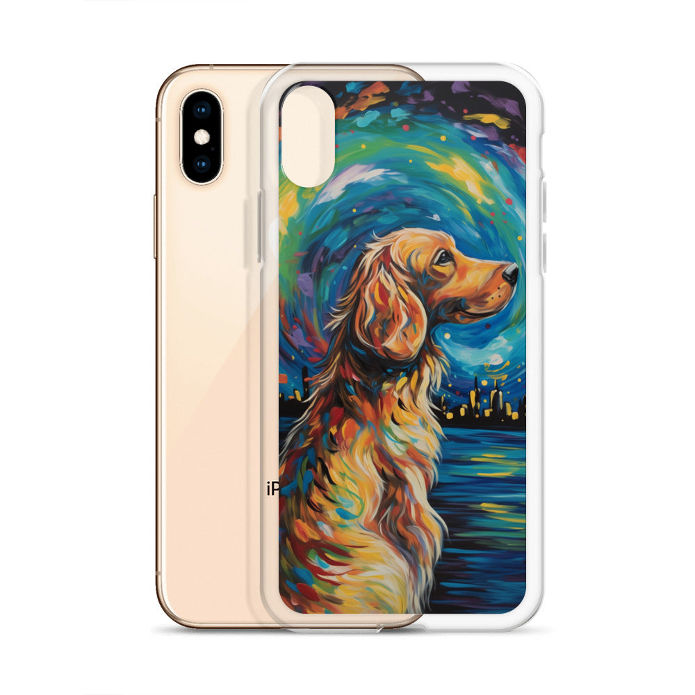 Van Gogh dog F Clear Case for iPhone