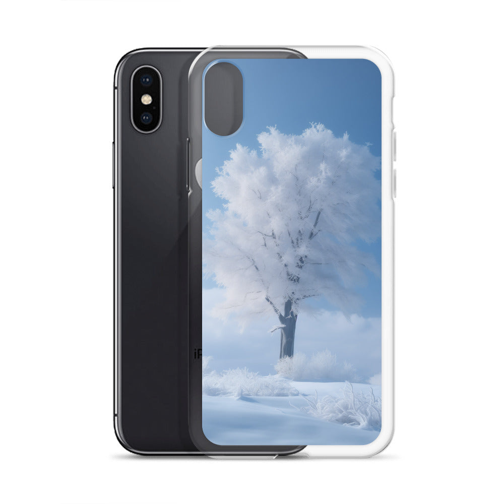 Snow Tree B Clear Case for iPhone®