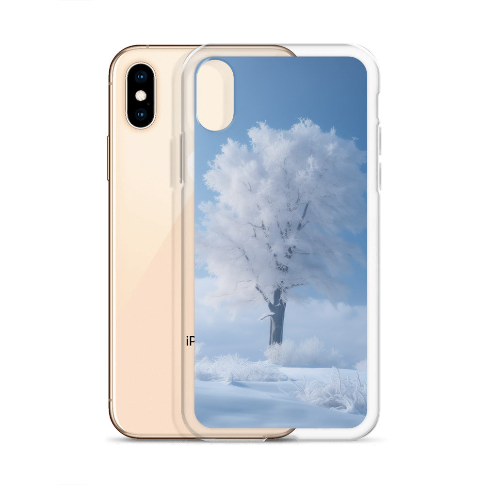 Snow Tree B Clear Case for iPhone®