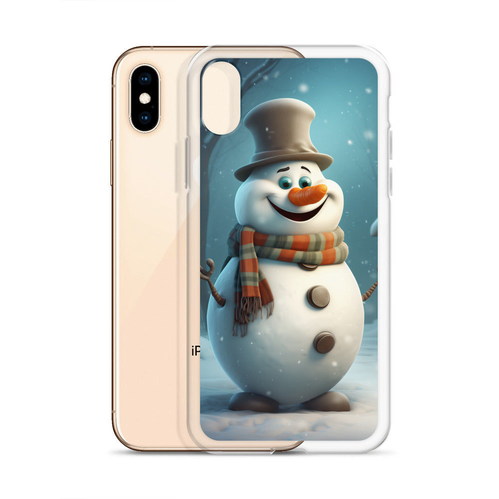 Snowman Finley Clear Case for iPhone®