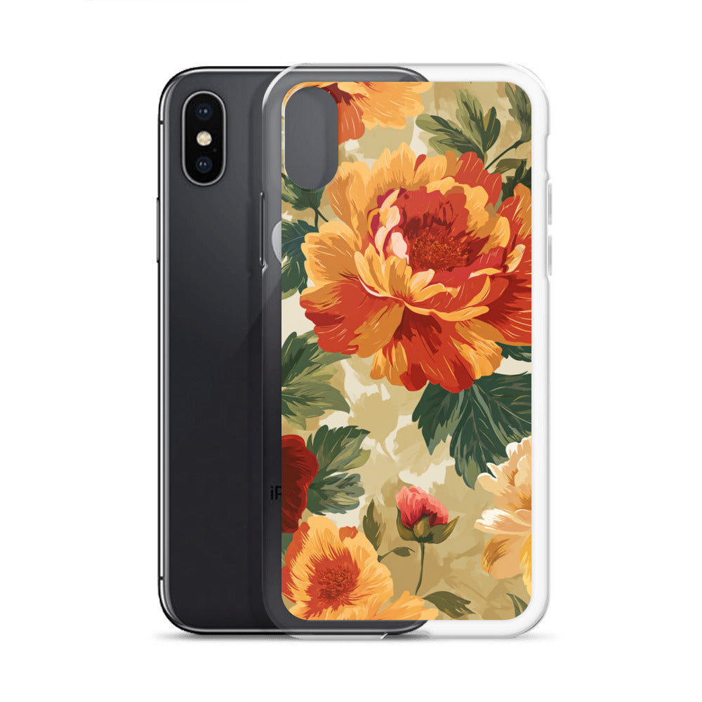 Flower Angel Clear Case for iPhone®