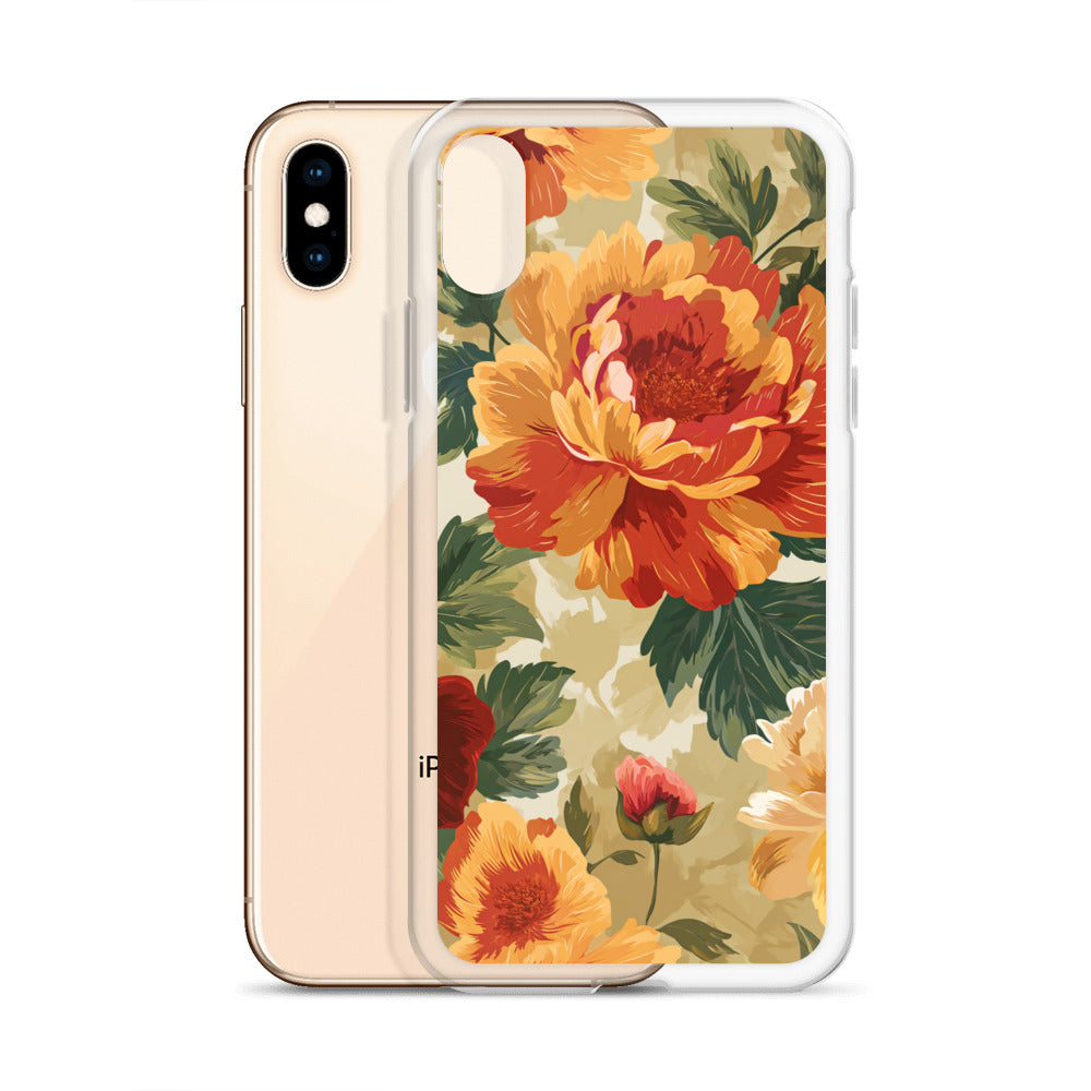 Flower Angel Clear Case for iPhone®