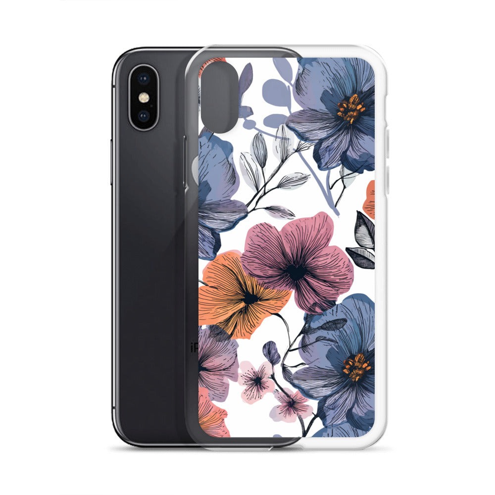 Flower Beautiful Clear Case for iPhone®
