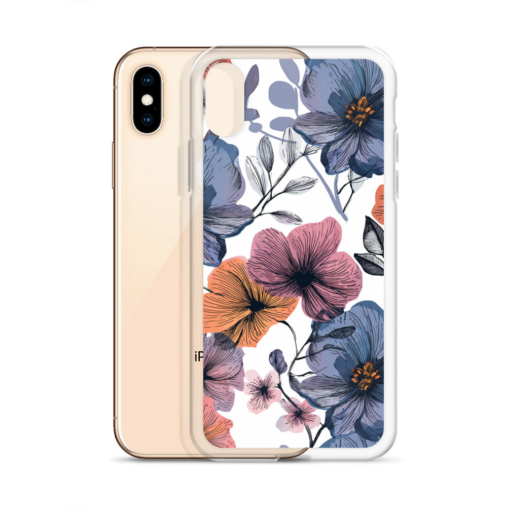 Flower Beautiful Clear Case for iPhone®
