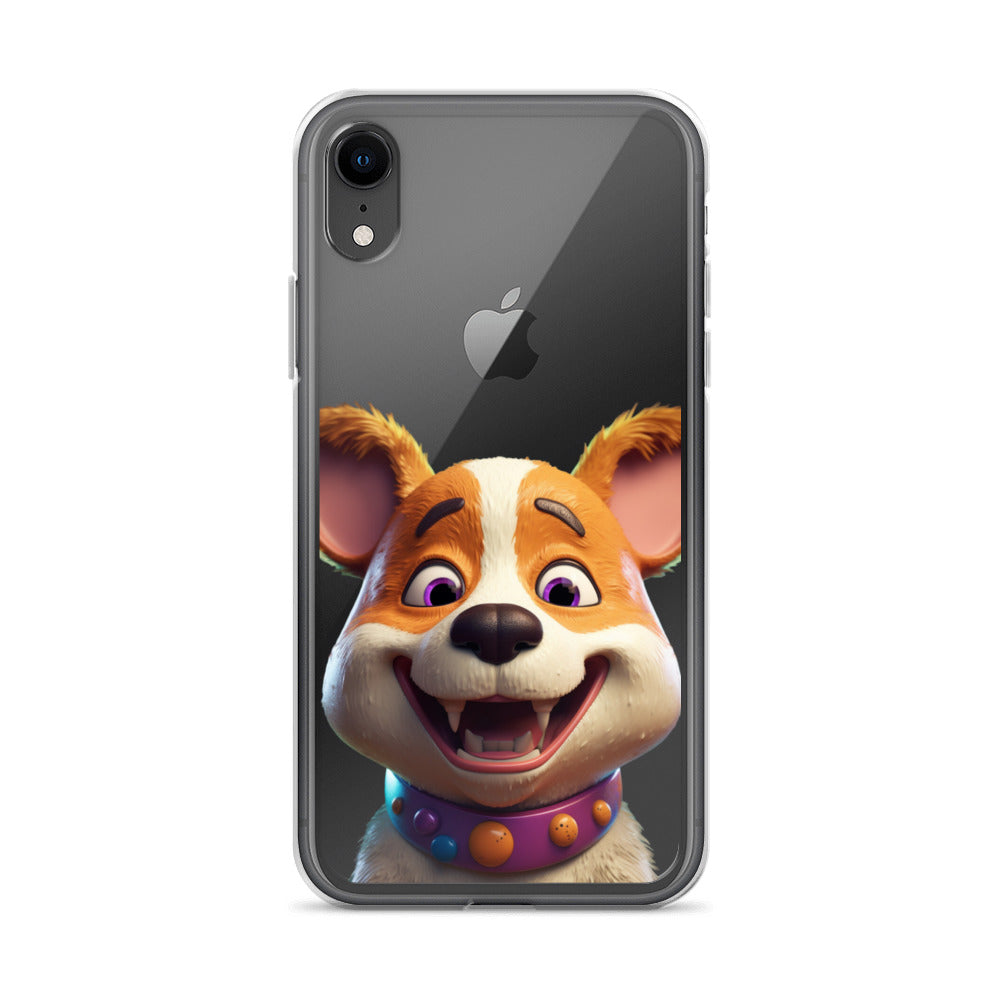 Dog D Clear Case for iPhone®