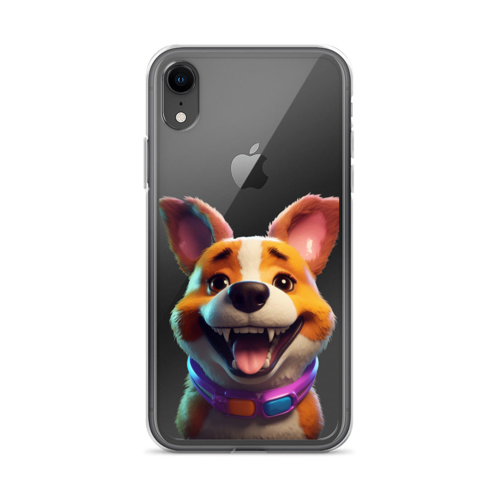 Dog E Clear Case for iPhone®