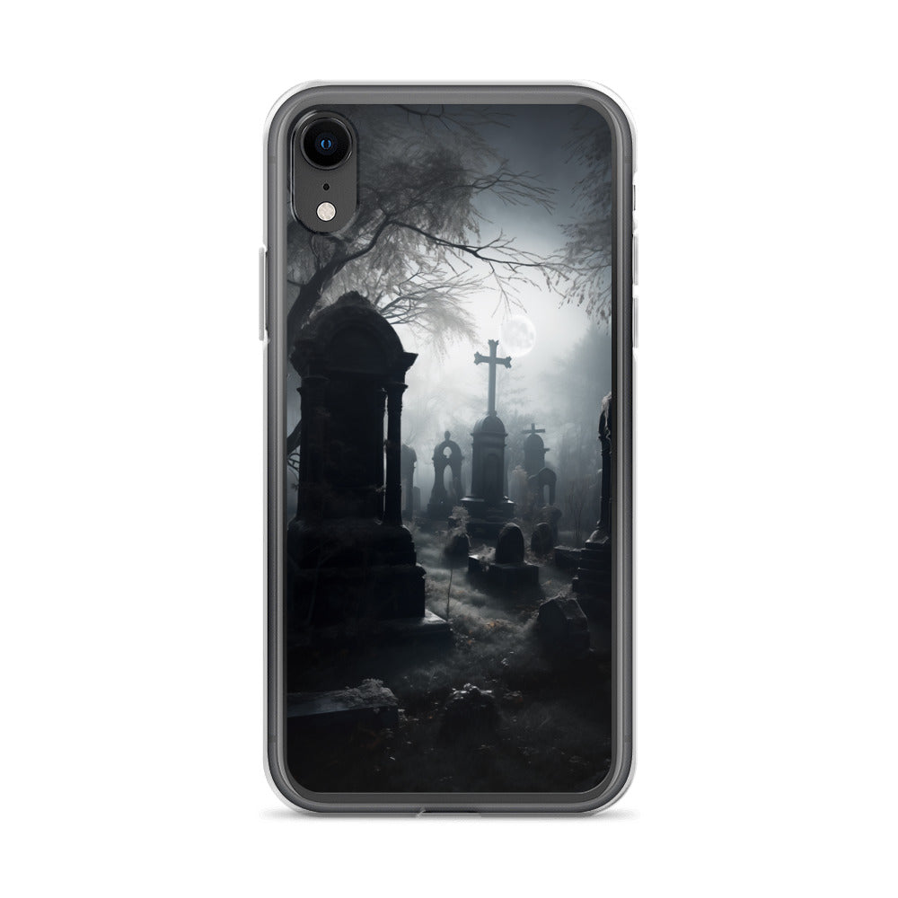 Cemetery B Clear Case for iPhone