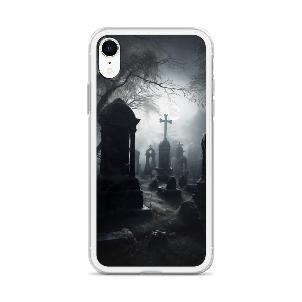 Cemetery B Clear Case for iPhone
