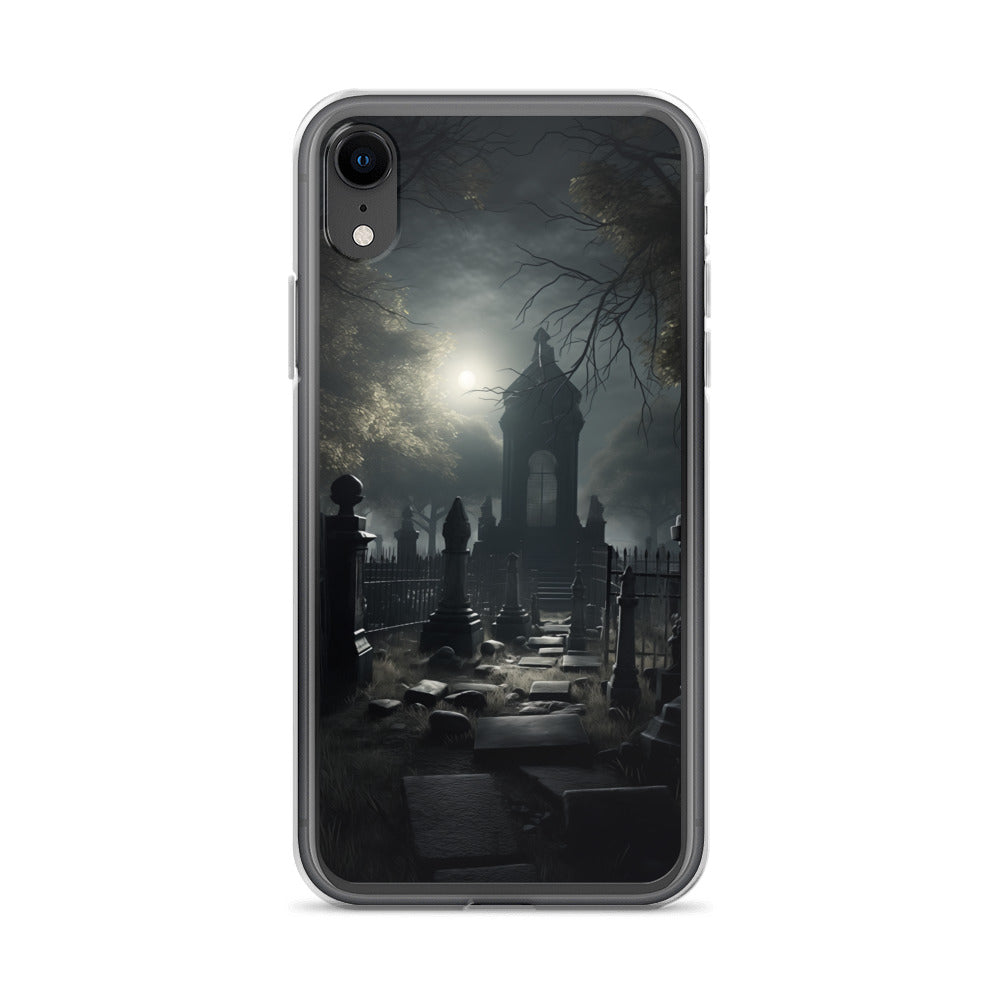 Cemetery D Clear Case for iPhone