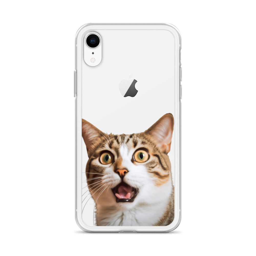 Cat A Clear Case for iPhone