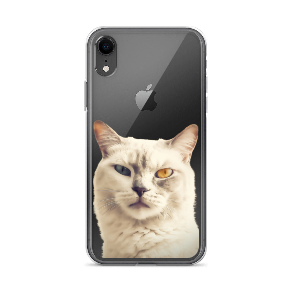 Cat C Clear Case for iPhone