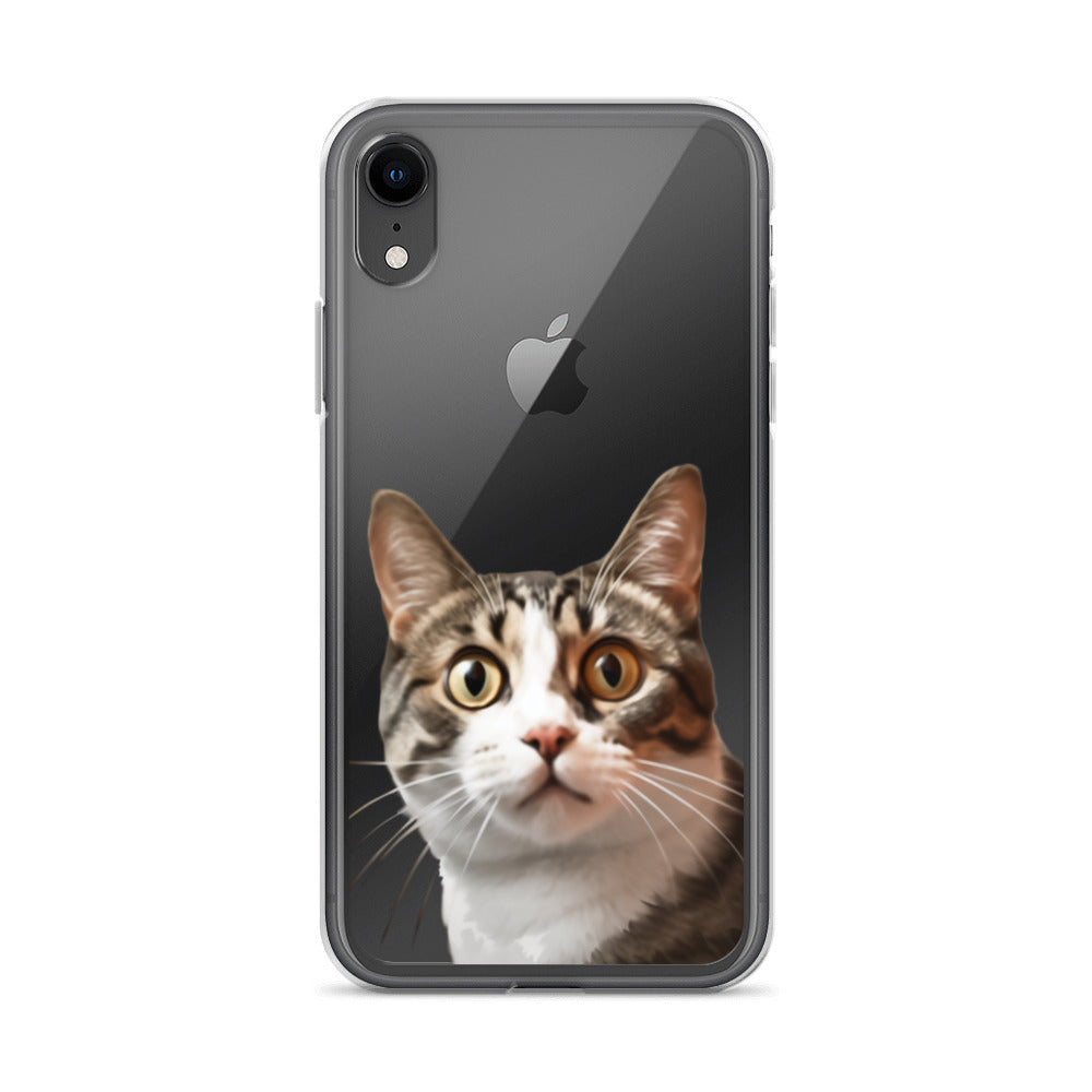 Cat D Clear Case for iPhone